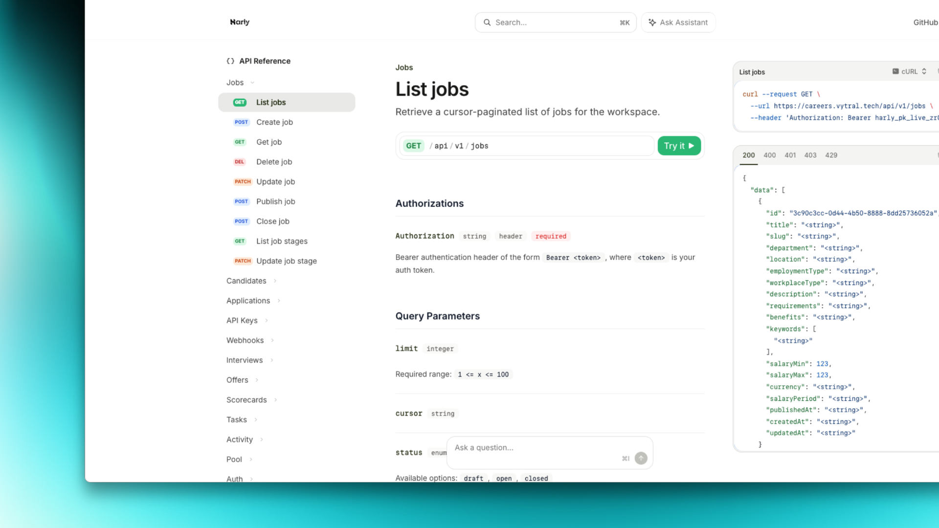Developer API